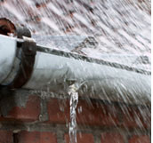 Roof guttering problems